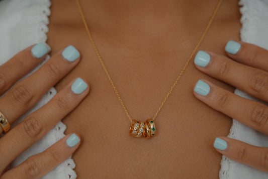 4 Rings Necklace